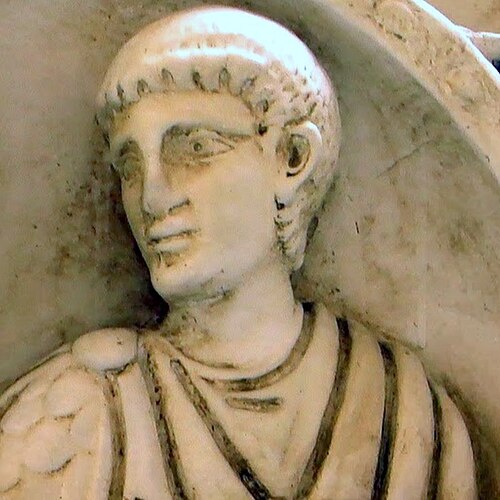 Portrait of Aetius, Military, Antiquity, 390 — 454