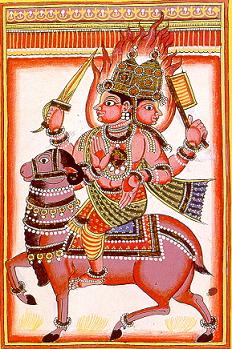 Portrait of Agni, Mythology, Before Christ