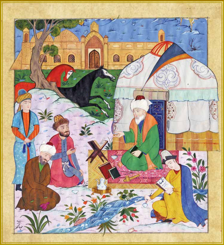 Portrait de Ahmad Yasawi, Spiritualité, Moyen Âge, 1093 — 1166
