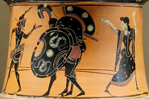 Portrait of Ajax, Mythology, Before Christ