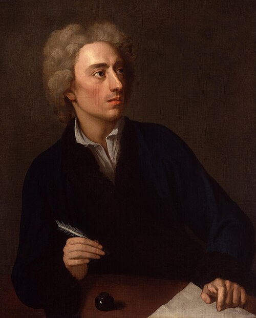 Portrait of Alexander Pope, Literature, Early Modern, 1688 — 1744