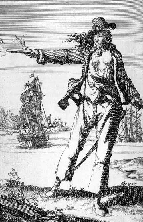 Portrait de Anne Bonny, Militaire, Temps modernes, 1697 — ?
