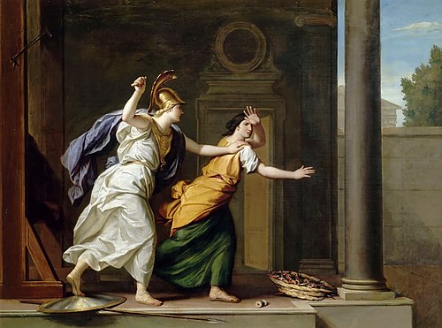 Portrait de Arachné, Mythologie, Avant J.-C.