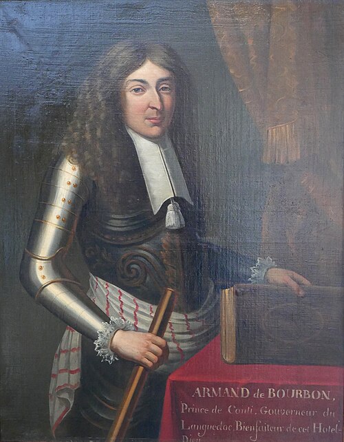 Portrait of Armand de Bourbon-Conti, Politics, Early Modern, 1629 — 1666