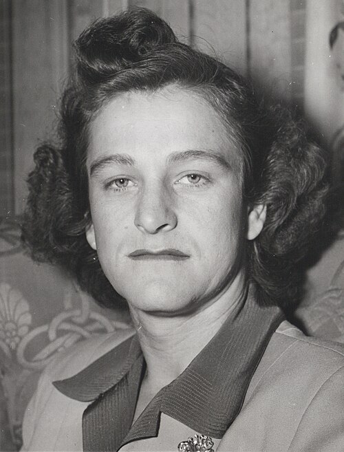 Portrait of Mildred Ella “Babe” Didrikson Zaharias, Sports, 20th Century