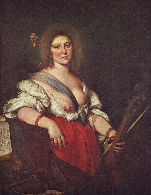 Portrait of Barbara Strozzi, Music, Early Modern, 1619 — 1677