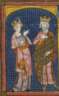 Portrait of Basina of Thuringia