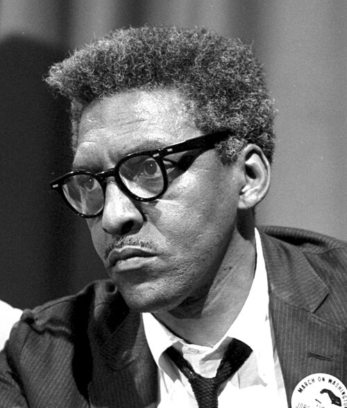 Portrait de Bayard Rustin, Société, XXe siècle, 1912 — 1987