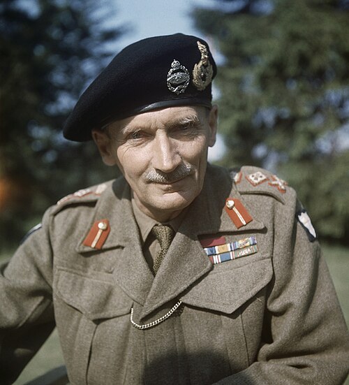 Portrait of Bernard Montgomery, Military, 20th Century, 1887 — 1976