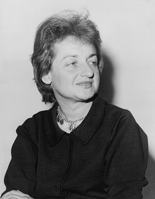 Portrait of Betty Friedan