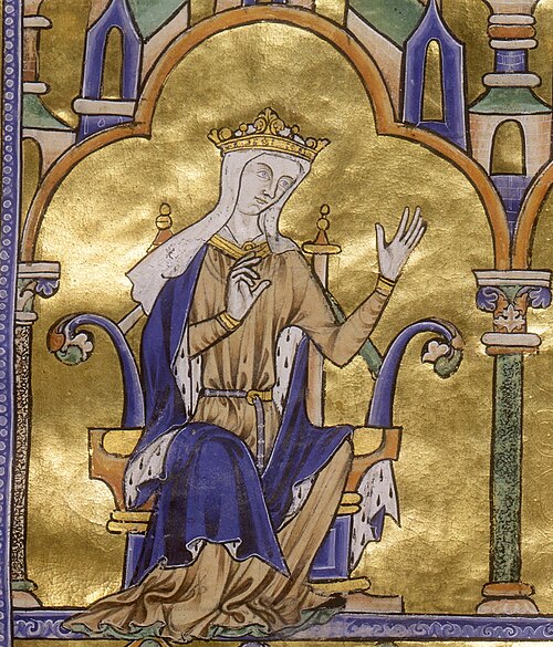Portrait de Blanche de Castille, Politique, Moyen Âge, 1188 — 1252