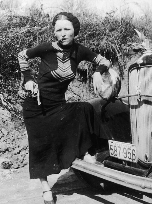 Portrait de Bonnie Parker, Société, XXe siècle, 1910 — 1934