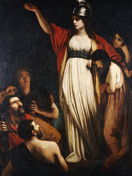 Portrait de Boadicée, Militaire, Antiquité, 30 — 61