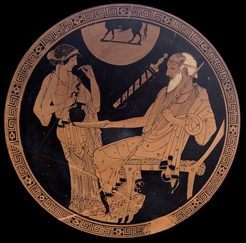 Portrait of Briseis, Mythology, Before Christ