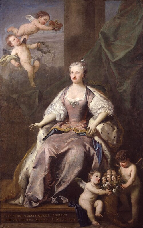 Portrait of Caroline of Ansbach, Politics, Early Modern, 1683 — 1737