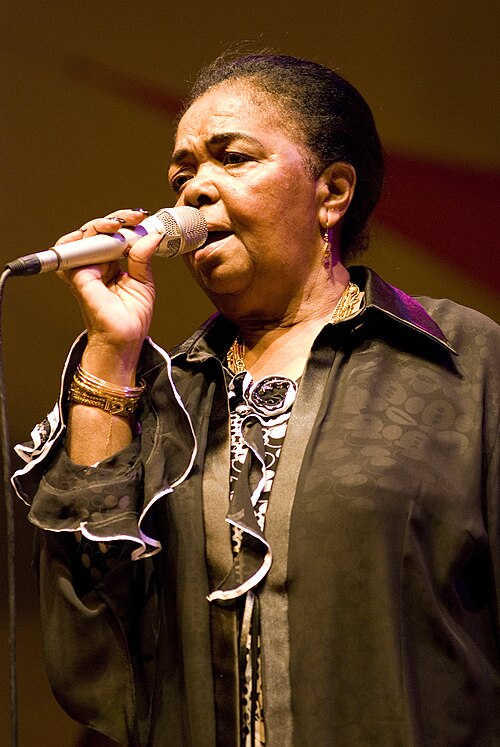 Portrait de Cesária Évora