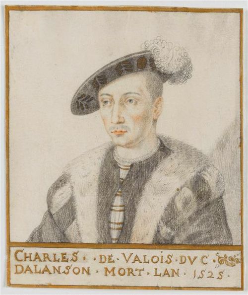 Portrait of Charles IV of Alençon, Politics, Renaissance, 1489 — 1525