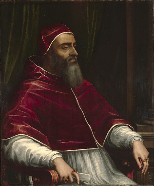 Portrait of Clement VII, Spirituality, Renaissance, 1478 — 1534