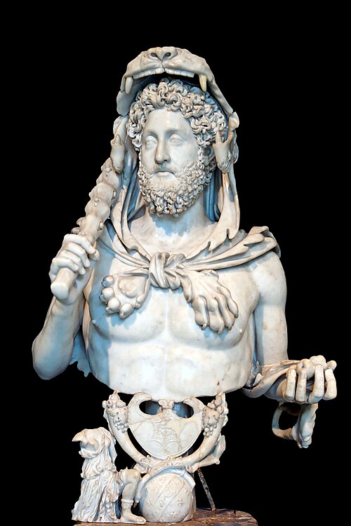 Portrait of Commodus, Politics, Antiquity, 161 — 192