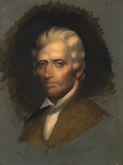 Portrait of Daniel Boone, Exploration, Early Modern, 1734 — 1820