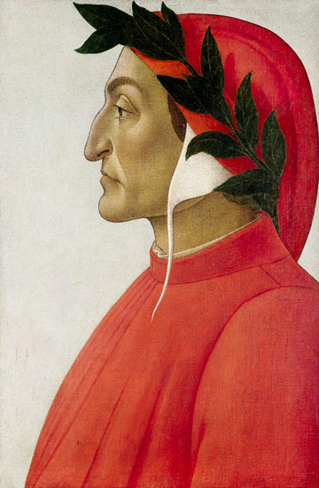 Portrait de Dante Alighieri, Spiritualité, Moyen Âge, 1265 — 1321