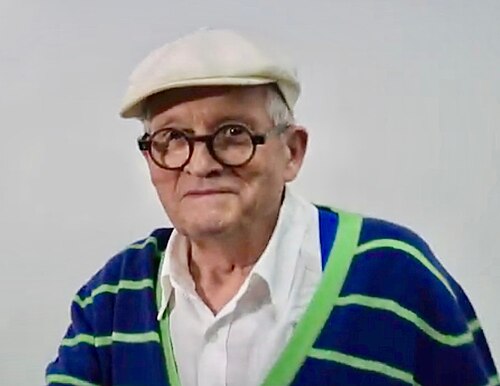 Portrait de David Hockney, Arts visuels, Antiquité, 1937 — ?