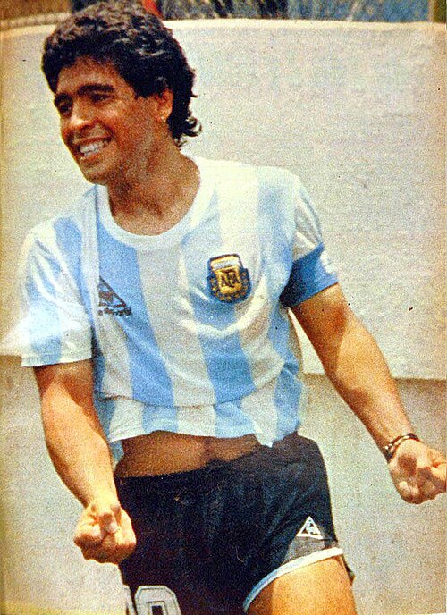 Portrait de Diego Maradona