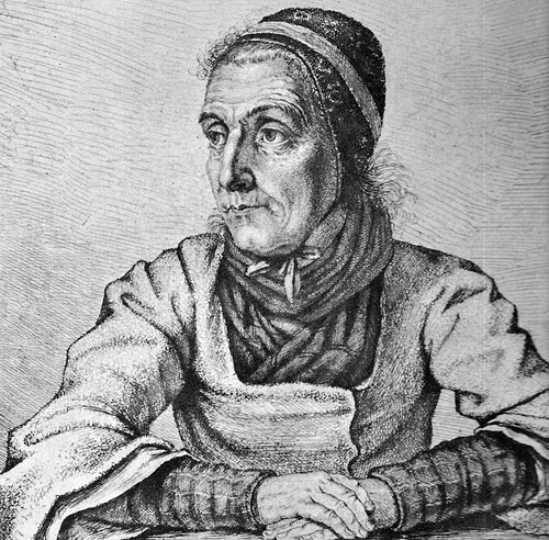 Portrait of Dorothea Viehmann, Literature, 19th Century, 1755 — 1816