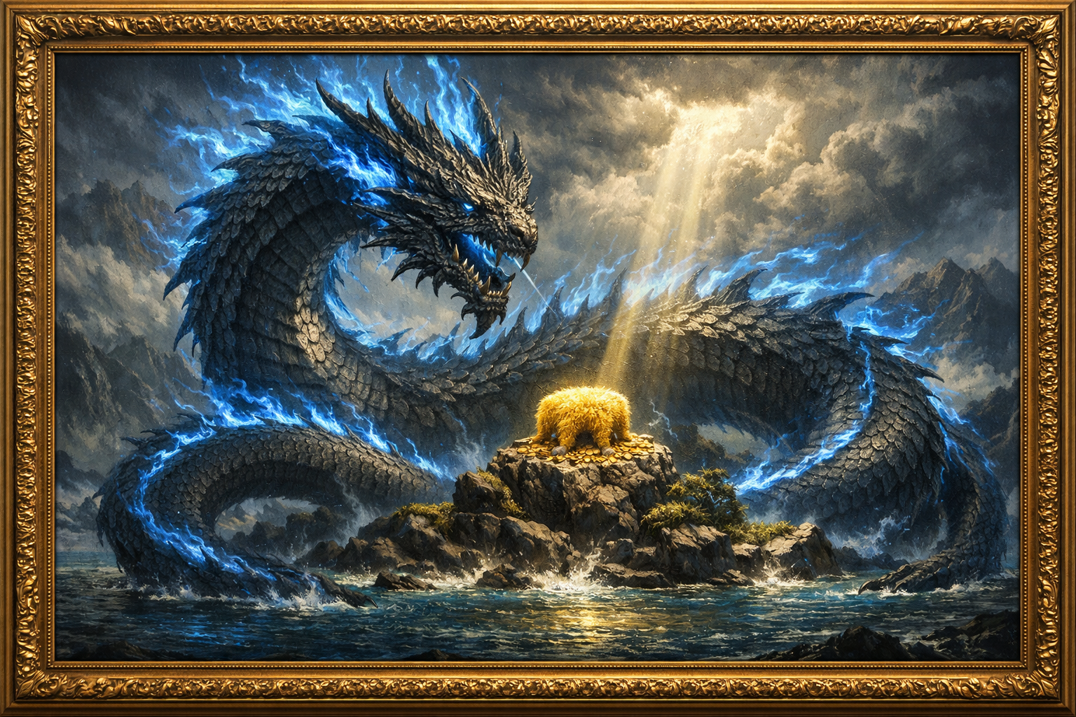 Portrait of Dragon of Colchis