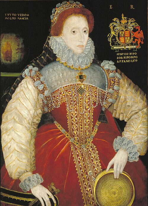 Portrait of Élisabeth Ire d'Angleterre
