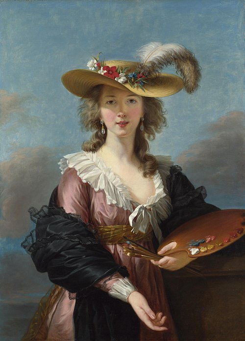 Portrait of Élisabeth Vigée Le Brun