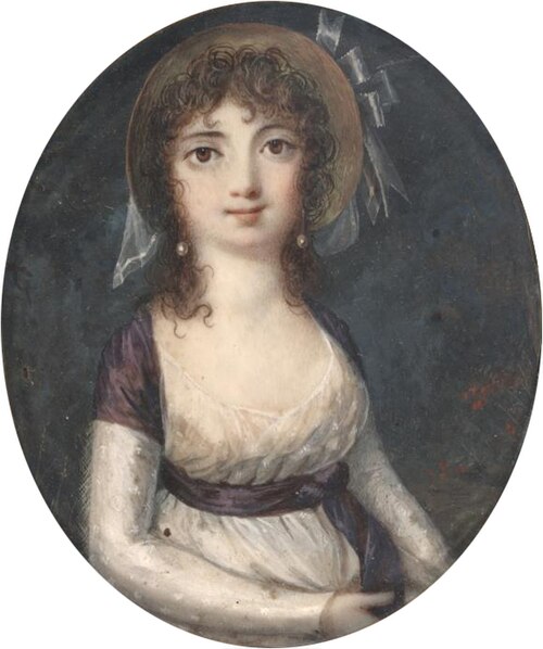 Portrait de Elizabeth Arnold Poe