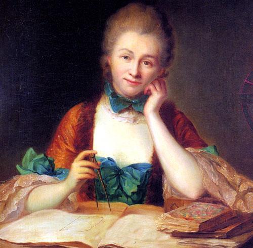 Portrait of Émilie du Châtelet