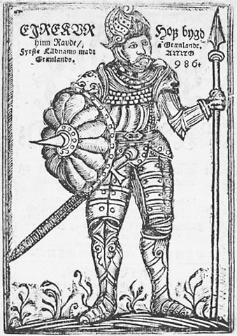 Portrait of Erik the Red, Exploration, Middle Ages, 950 — 1003