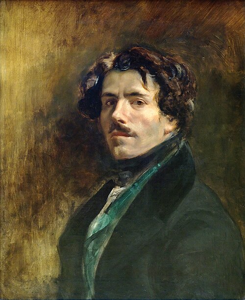Portrait de Eugène Delacroix