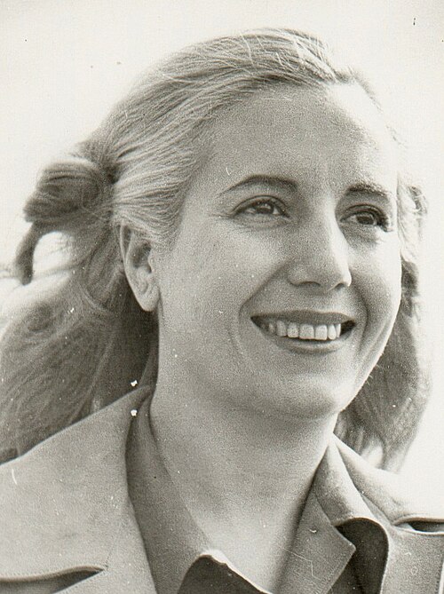 Portrait of Eva Perón