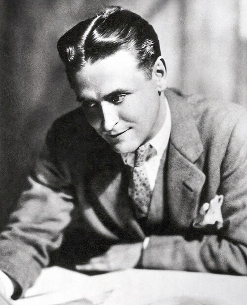 Portrait of F. Scott Fitzgerald, Literature, 20th Century, 1896 — 1940