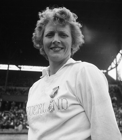 Portrait of Fanny Blankers-Koen, Sports, 20th Century, 1918 — 2004