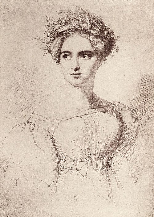 Portrait of Fanny Mendelssohn