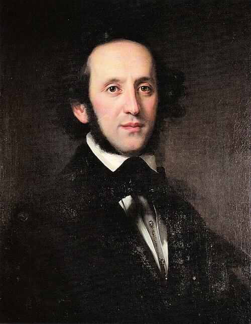 Portrait de Félix Mendelssohn Bartholdy, Musique, XIXe siècle, 1809 — 1847