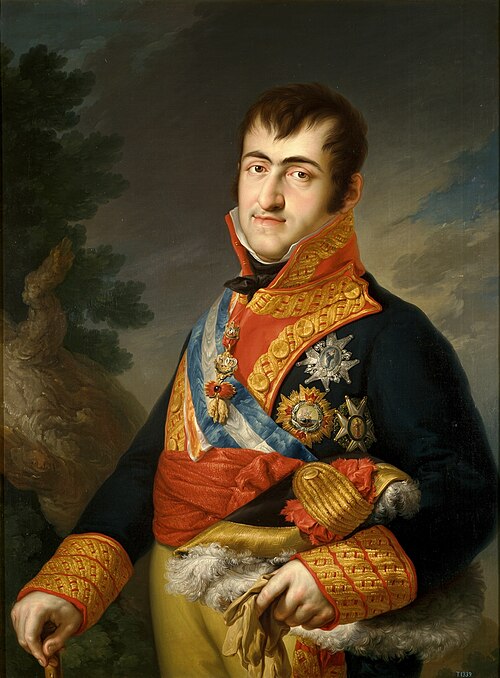 Portrait de Ferdinand VII d'Espagne, Politique, XIXe siècle, 1784 — 1833