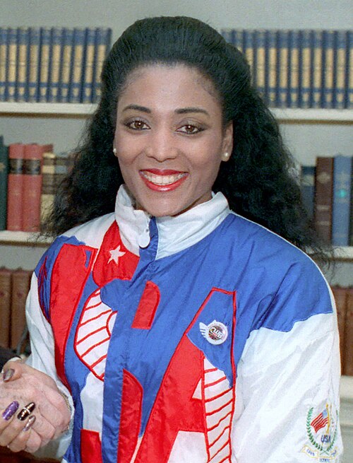 Portrait de Florence Griffith-Joyner