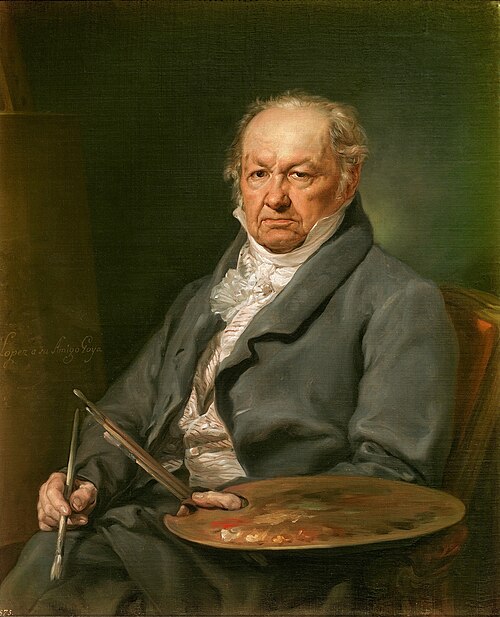 Portrait de Francisco de Goya, Arts visuels, Antiquité, 1746 — 1828