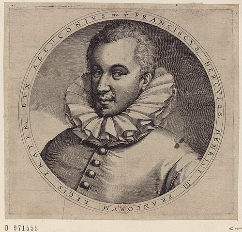 Portrait of Francis of France, Duke of Anjou and Alençon, Politics, Renaissance