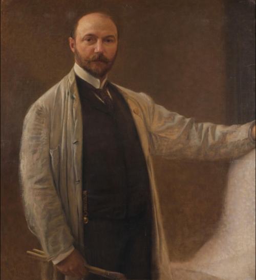 Portrait of Franz Matsch, Visual Arts, 19th Century, 1861 — 1942