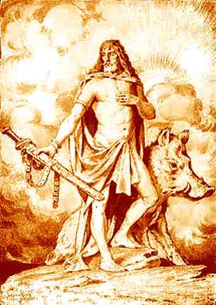 Portrait de Freyr, Mythologie, Moyen Âge
