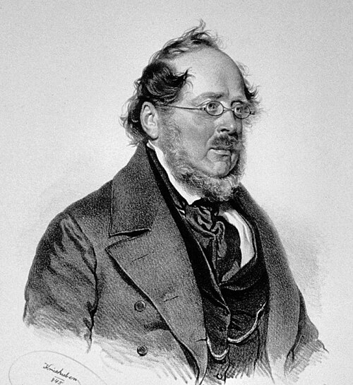 Portrait de Friedrich List, Économie, XIXe siècle, 1789 — 1846