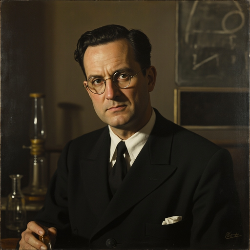 Portrait de Fritz Strassmann, Sciences, XXe siècle, 1902 — 1980