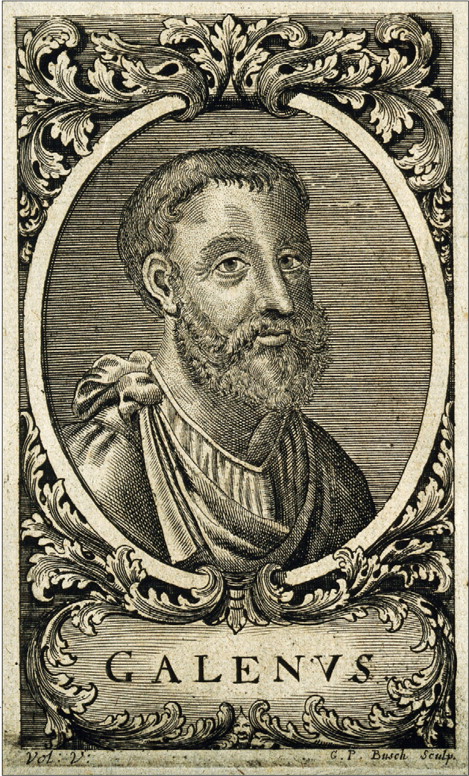 Portrait de Claude Galien, Sciences, Antiquité, 129 — 300