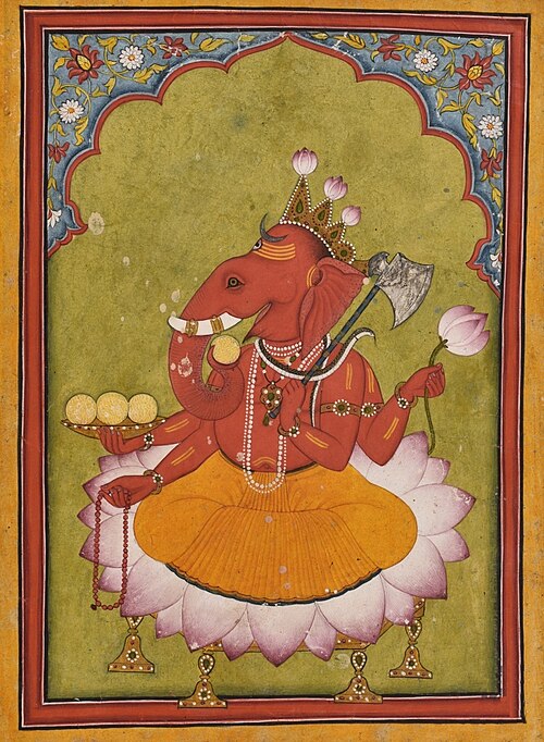 Portrait of Ganesh, Mythology, Before Christ